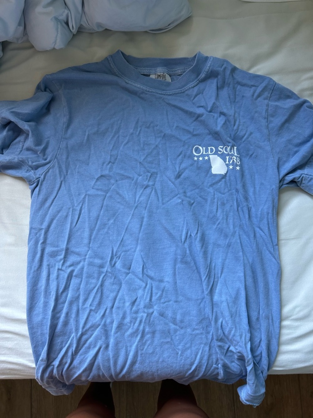 Comfort Colors Light Blue T Shirt